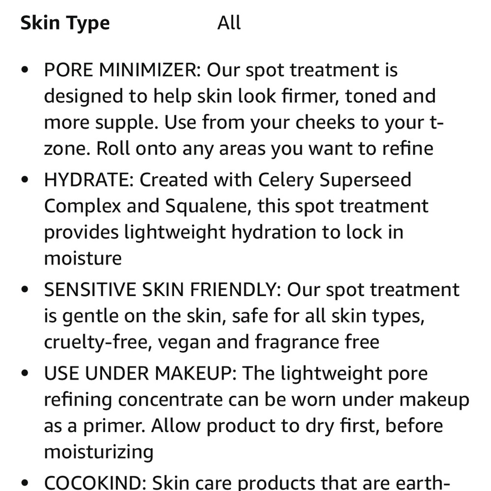 COCOKIND Pore Refining Concentrate 0.5oz blemishes large pores many available - Picture 8 of 11